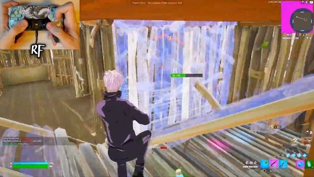 Fortnite BEST Controller Player BOX PVP HandCam ASMR ? (4K 120FPS) смотреть онлайн
