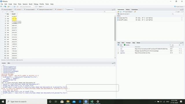 STRUCTURAL BREAK CHANGE USING RSTUDIO|Structural break point analysis in RStudio смотреть онлайн