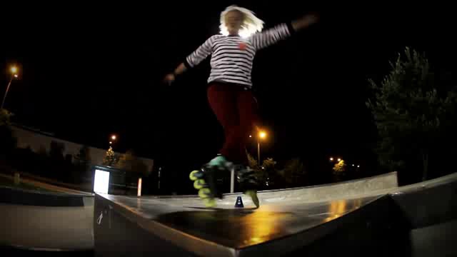 Классный фристаил на роликах смотреть онлайн