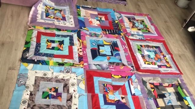 Лоскутное двухстороннее покрывало ч. 3 смотреть онлайн