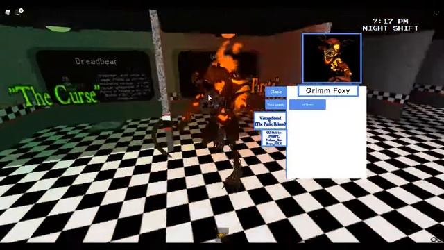 как получить адского фокси в игре роблокс на карте FNAF: The Original Trilogy Roleplay смотреть онлайн