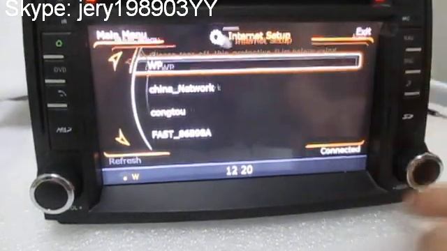 Ouchuangbo S100 Hyundai H1 2011 2012 Autoraido Gps Head Unit Radio Setting Menu