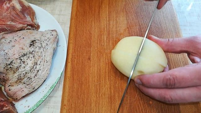 Утка с овощами Duck with vegetables. смотреть онлайн