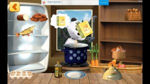 "Маша и каша"мультик игра для малышей."Masha and the porridge" cartoon game for kids.