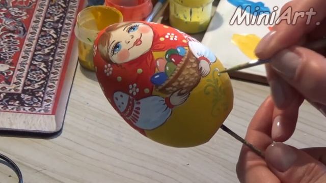 Роспись пасхальных яиц смотреть онлайн