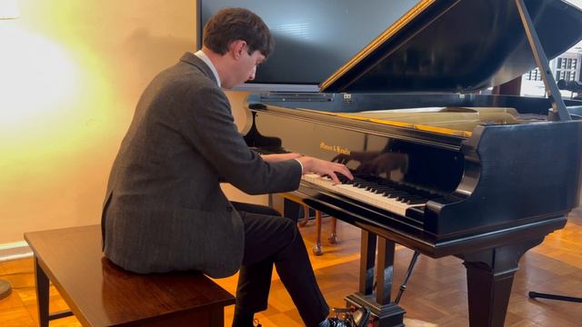 Adam Ali plays Chopin Variations brillantes, Op. 12 смотреть онлайн