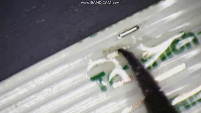 Восстановление шлейфа. Как нарастить порванный (заломленный) гибкий шлейф. смотреть онлайн