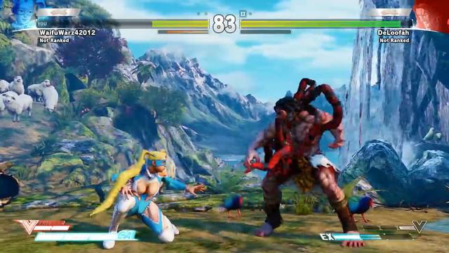 Street Fighter V BETA - Ranked Match - TS NerdJosh (R. Mika) vs DeLoofah (Necalli) смотреть онлайн