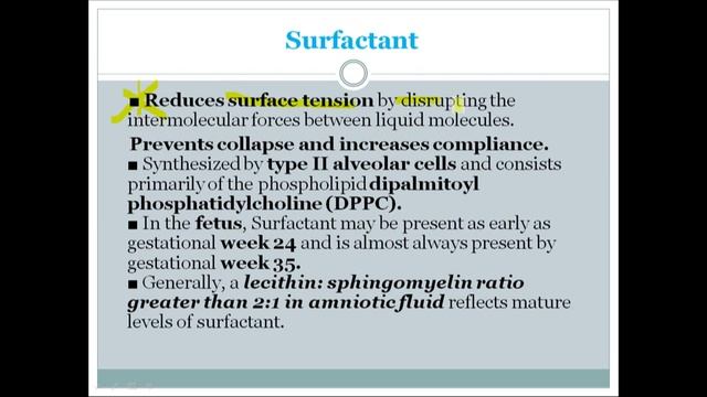 Surface tension, surfactant, RDS basics for USMLE step 1 смотреть онлайн