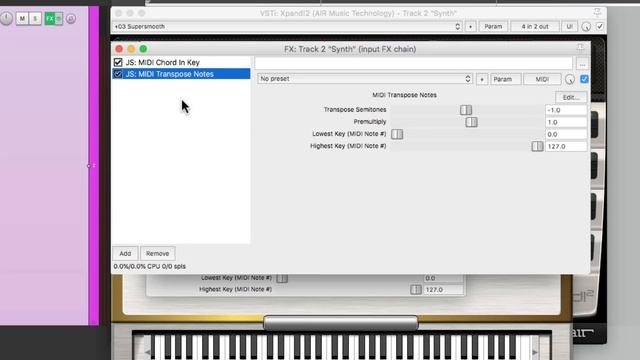 Playing MIDI Chords with One Key in REAPER смотреть онлайн