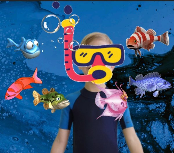 Sea Creatures / Морские Обитатели