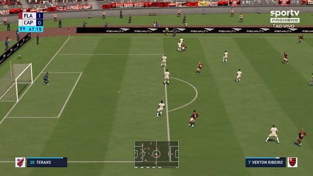 Flamengo x Athletico Paranaense - 22 rodada Brasileirão 2022 - FIFA 22 смотреть онлайн