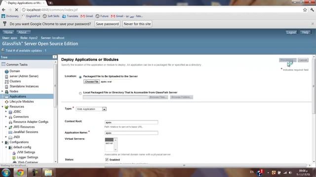 Part 3 - Install Oracle Apex & listener on Glass Fish كيف تبدأ مع أوراكل смотреть онлайн