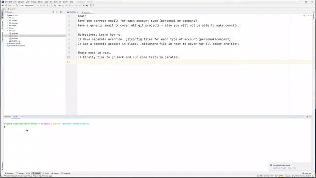 #19 .gitconfig - Having different .gitconfig files for your hobby projects and company projects. смотреть онлайн