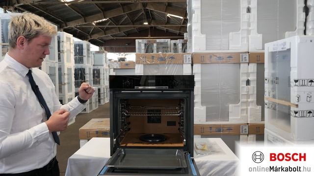 Bosch HRA534EB0 Beépíthető sütő gőz funkcióval bemutató videó смотреть онлайн