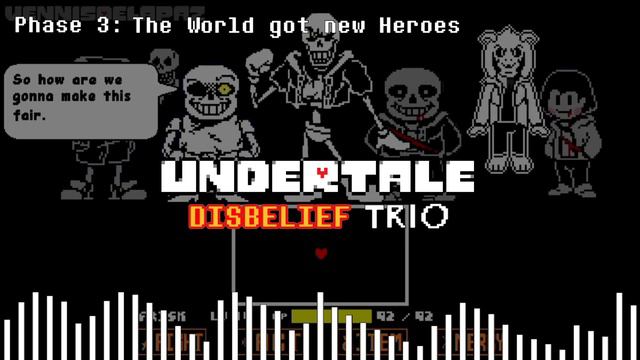 Undertale: Disbelief Trio | Soundtrack смотреть онлайн
