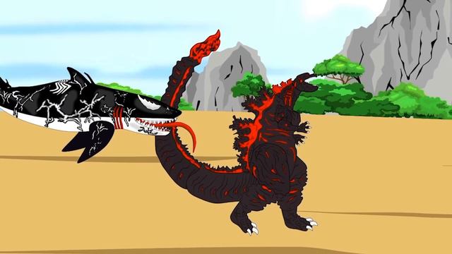 Evolution Of GODZILLA PREGNANT, Shin And Kong Vs SHARKZILLA VENOM: Who Is The Next King Of Monsters