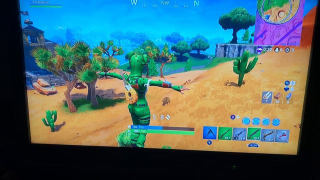T-POSE ON A CACTUS AS A CACTUS IN FORTNITE!!!! смотреть онлайн