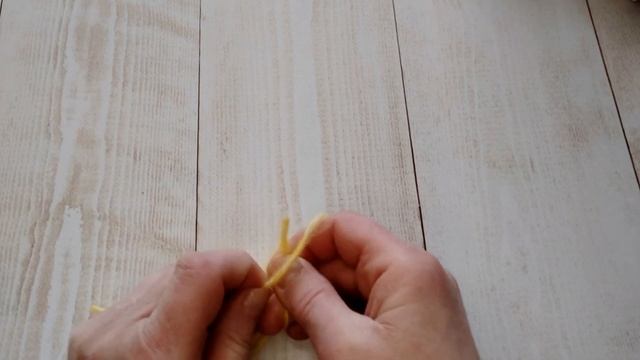 Милые птички из трикотажной нитки. Пасхальная поделка