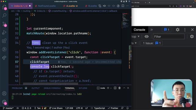 Intercepting link clicks with event delegation [3/21] смотреть онлайн