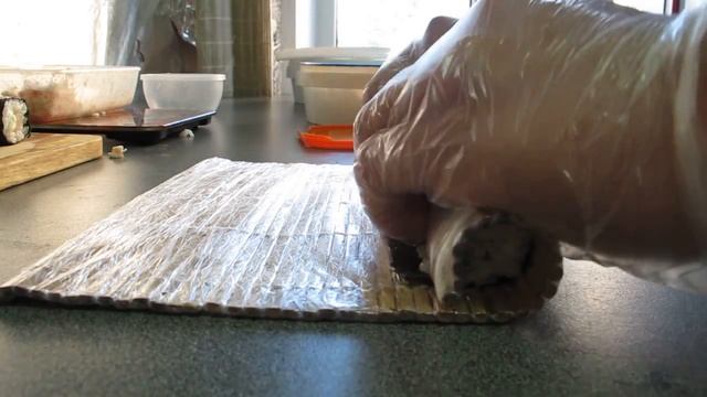 Классический ролл с крабом/Легкий рецепт роллов/Как сделать роллы своими руками смотреть онлайн