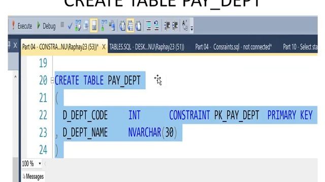 SQL Rashid, FOREIGN KEY смотреть онлайн