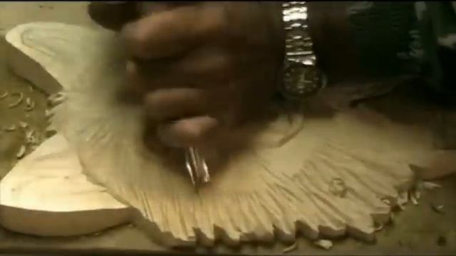 В О Л К резьба по дереву смотреть онлайн