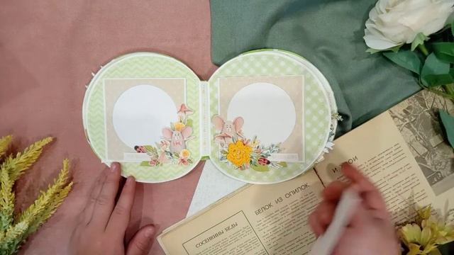 СКРАПБУКИНГ / Обзор / Скрапальбом / Альбом ручной работы / Кардмейкинг смотреть онлайн