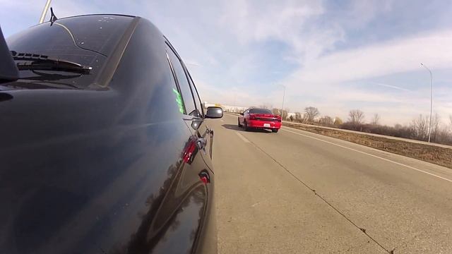 2005 Evo 8 vs 99 Camaro SS смотреть онлайн