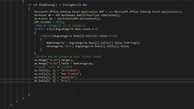 36-Gestion de Stock || Saugarder catégorie avec ses Produits dans fichier Excel смотреть онлайн