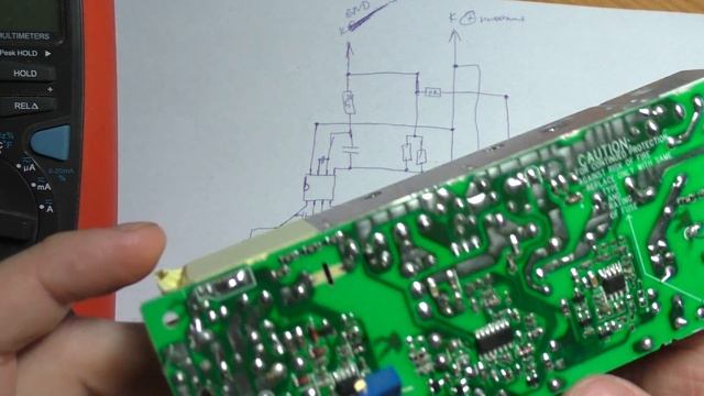 Вскрытие, осмотр и переделка под низкое напряжение адаптера питания LITE-ON PA-1121-02 смотреть онлайн