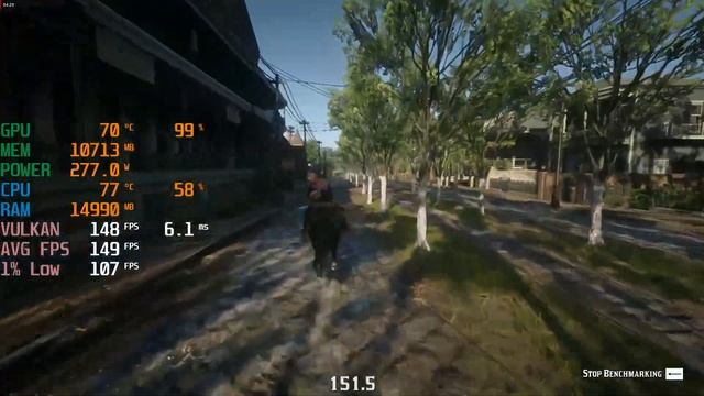Red Dead Redemption 2 / RDR2 - Ryzen 5 7600 + RX 7800 XT - 1080p Max Settings - Benchmark Fps Test смотреть онлайн