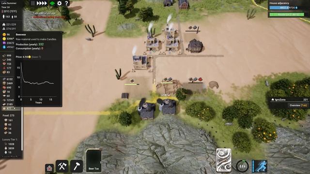 Kingdoms Reborn - прохождение игры. Добыча и переработка металла. Первые признаки скорого конца #3 смотреть онлайн