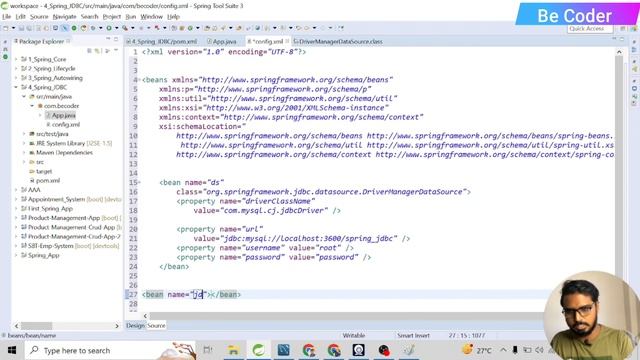 #19 Spring JDBC Configuration Database Setup | Spring JDBC tutorials смотреть онлайн