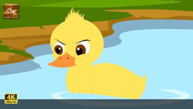 O Patinho Feio | The Ugly Duckling in Portuguese | Portuguese Fairy Tales смотреть онлайн