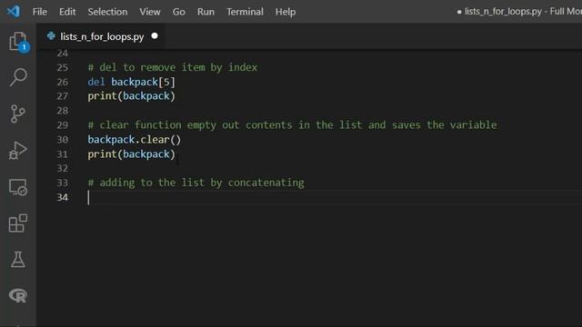 How to make Lists n for loops in Python смотреть онлайн