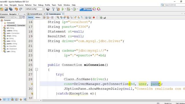 2.- Realizar consulta a una tabla de MySQL desde la consola de Java. смотреть онлайн
