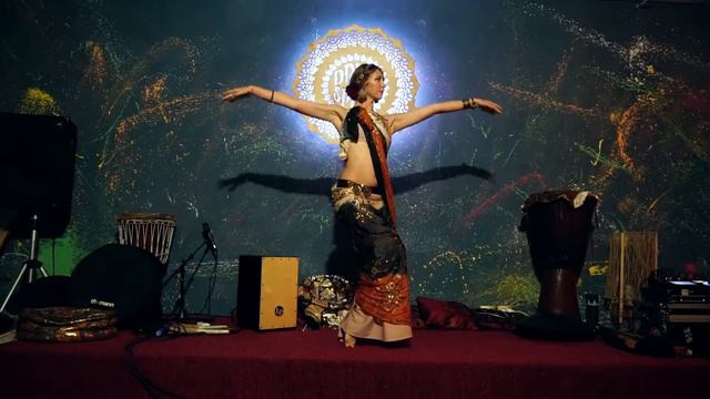 Svetlana Bulash - tribal fusion in DRUM SPACE смотреть онлайн