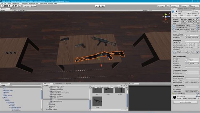 Horror Development Kit - v1.5 Beta Tutorial - How to use weapons and usable items pickups смотреть онлайн