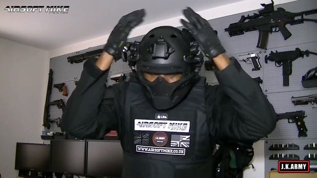 AWT ARMOR WARRIOR TACTICAL G4 PROTECTION HELMET Review / Impact Test / JK ARMY смотреть онлайн