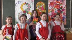 Частушки мамам на 8 марта _ исполняет третий класс