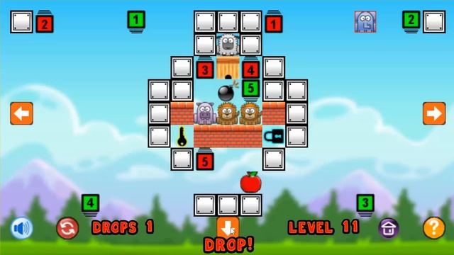 Sheep Shifter Level 11 - Three Star Solution Walkthrough смотреть онлайн