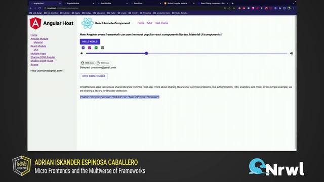 Micro frontends and the multiverse of Frameworks | Adrian Iskandar Espinosa Caballero | ng-conf 202 смотреть онлайн