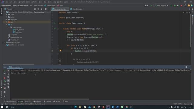 Java Basic Code - Print All Even or Odd number of a given number (English Tutorial) смотреть онлайн