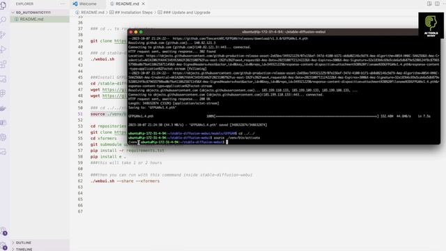 Stable Diffusion Automatic1111 WebUI Setup AWS EC2 #stablediffusion #automatic1111 смотреть онлайн