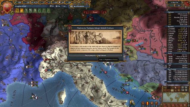 [32] Europa Universalis 4 Emperor Papal Power смотреть онлайн