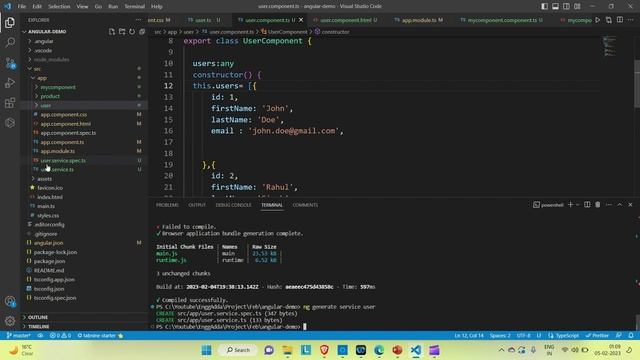 Angular Tutorial |How to Inject Angular Service |L09 смотреть онлайн