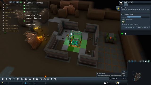 Mercury Fallen (2020) - Sci Fi Planet Colony Builder смотреть онлайн