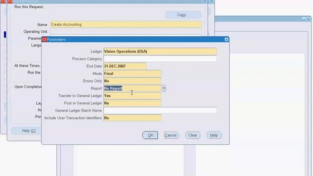 6- create accounting Transactions account receivable Oracle FI смотреть онлайн
