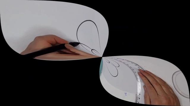 How to draw 5-circle Islamic pattern | Primary school art | Kids art with markers смотреть онлайн